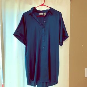 Polyester shirt by CHICOS